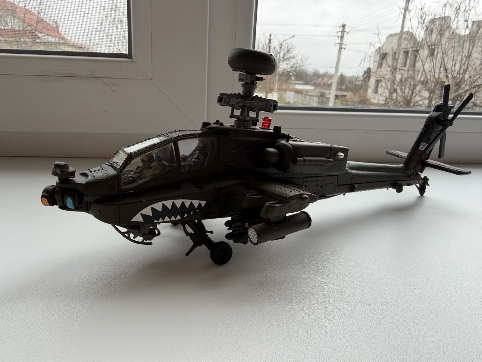 1:72 FOV U.S. ARMY BOEING AH-64 APACHE ARMED Helicopter Diecast Aircraft Model