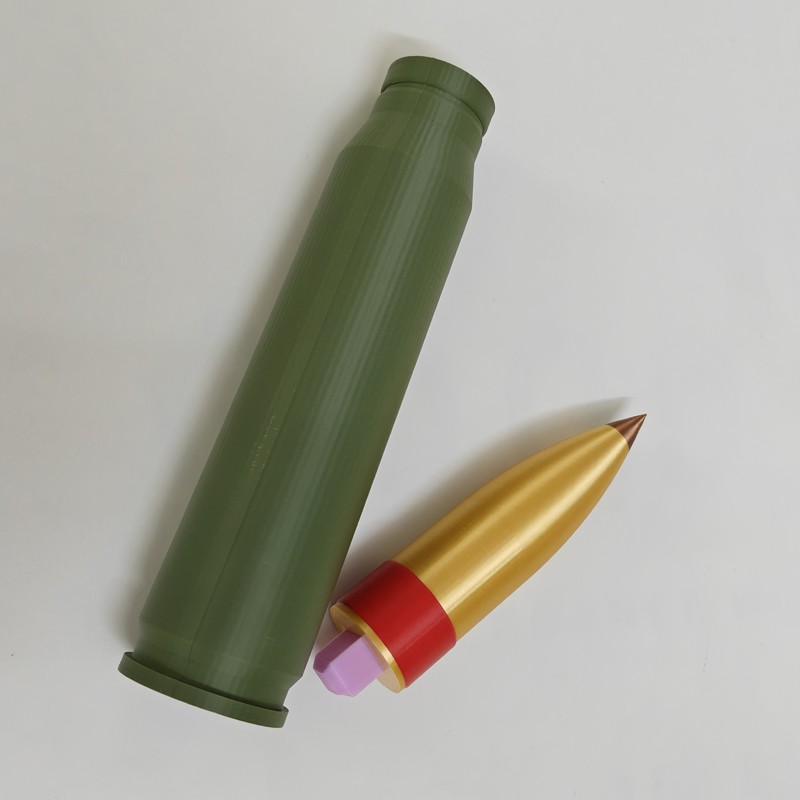3D Printed 1:1 Military Model 30mm PGU-13/B High Explosive Incendiary For A-10