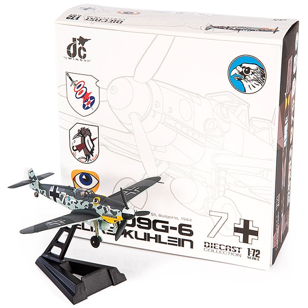 Messerschmitt BF 109G-6 Luftwaffe – 1:72 Scale Model – JC Wings JCW-72-BF109-002