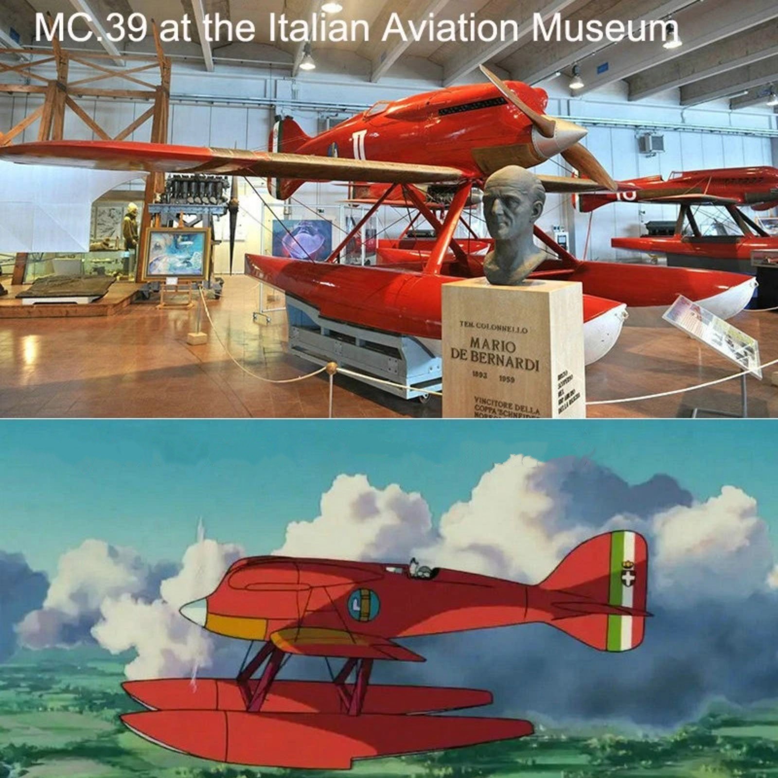 1:72 Scale Schneider Trophy Macchi M.39 Racing Seaplane Alloy Finished Replica