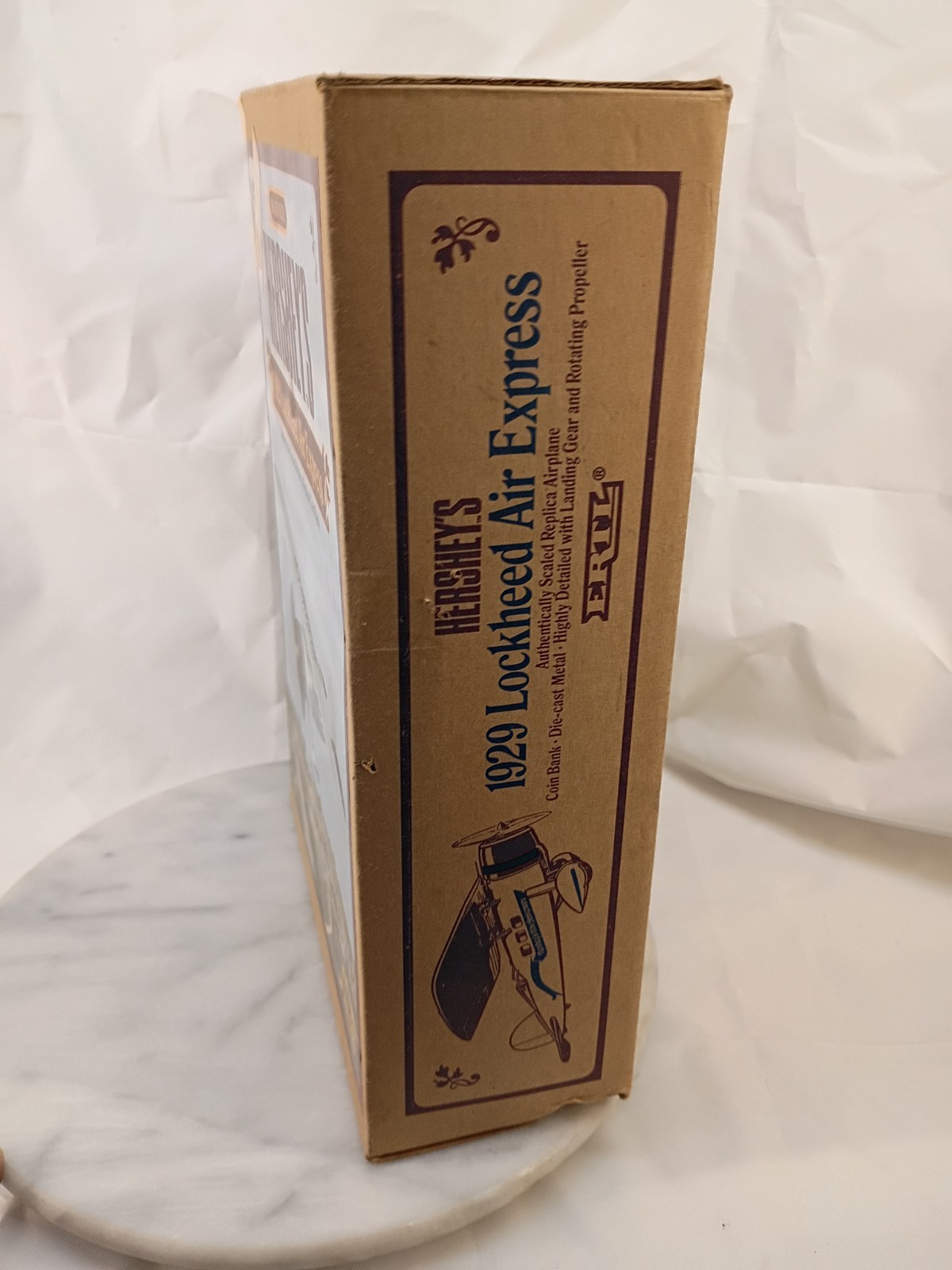 1994 Ertl Collectibles 100 Aniv. Hershey’s Die Cast Airplane 1929 Lockheed