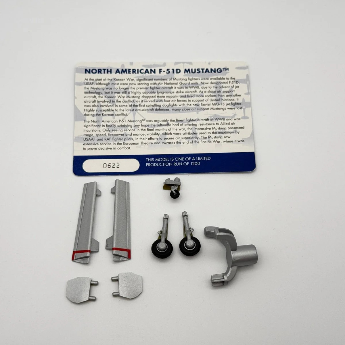 Corgi AA27702 1:72 F-51D Mustang USAF 18th FBG ‘Was that too fast?’ 1951