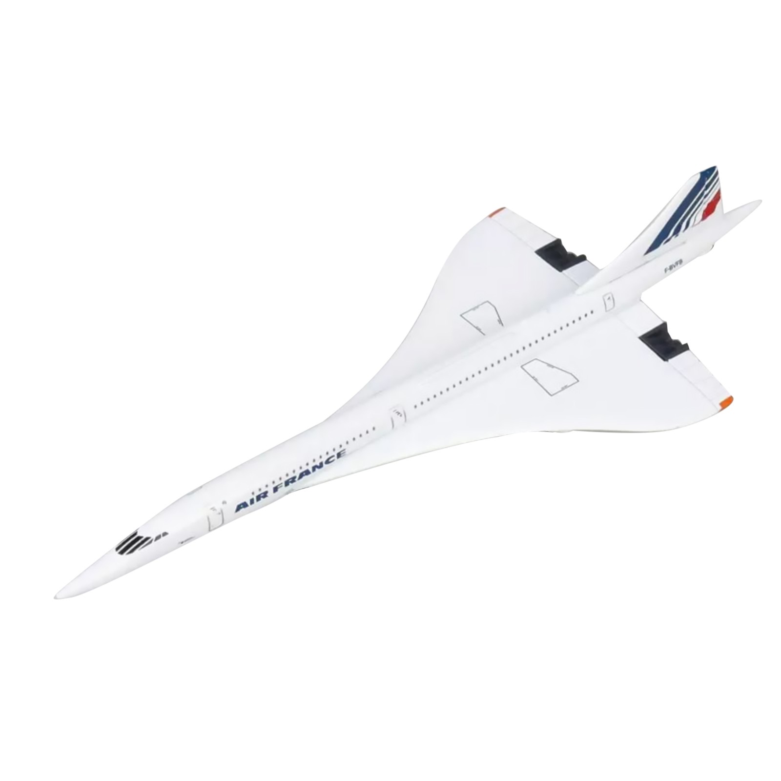 16cm 1/400 Air France Concorde Plane Model Finished Collection Alloy Model