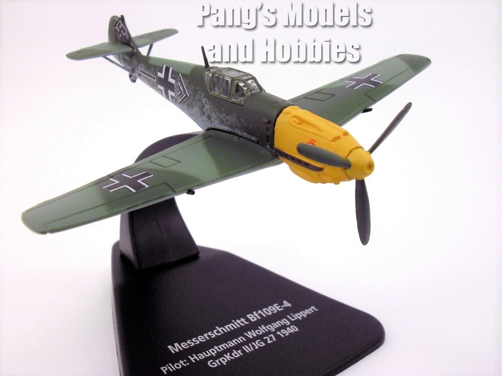 Bf-109 Bf-109E-4 Wolfgang Lippert – 1940 1/72 Scale Diecast Model by Oxford