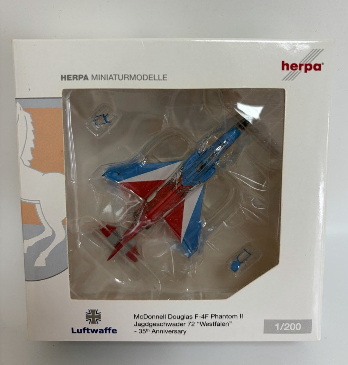 Herpa 1:200 Luftwaffe McDonnell Douglas F-4F Phantom II 554947