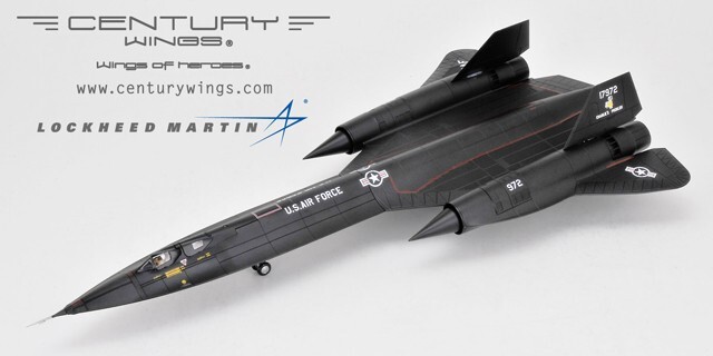 Century Wings 001625 SR-71A Blackbird U.S.A.F 9TH SRW61-7972 1975 “Charlie’s pro