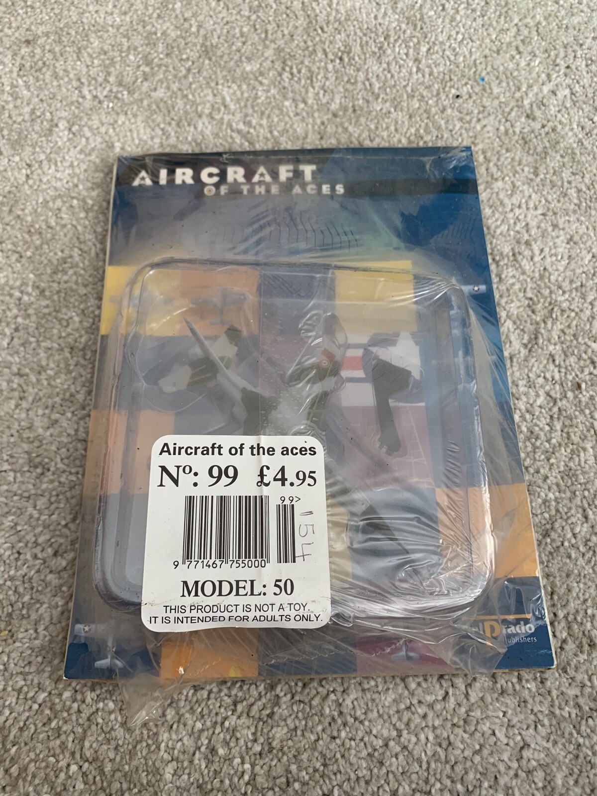 Del Prado Aircraft Of The Aces Model WITH Magazine Unboxed Alpha Jet