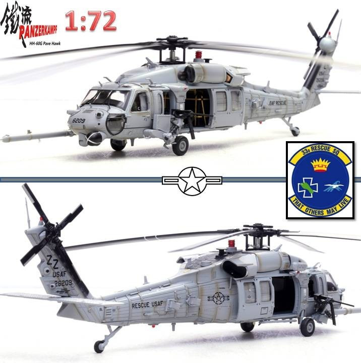 Panzerkampf 1:72 Helicopter HH-60G Pave Hawk USAF 33rd Rescue Sq. Kadena AF base