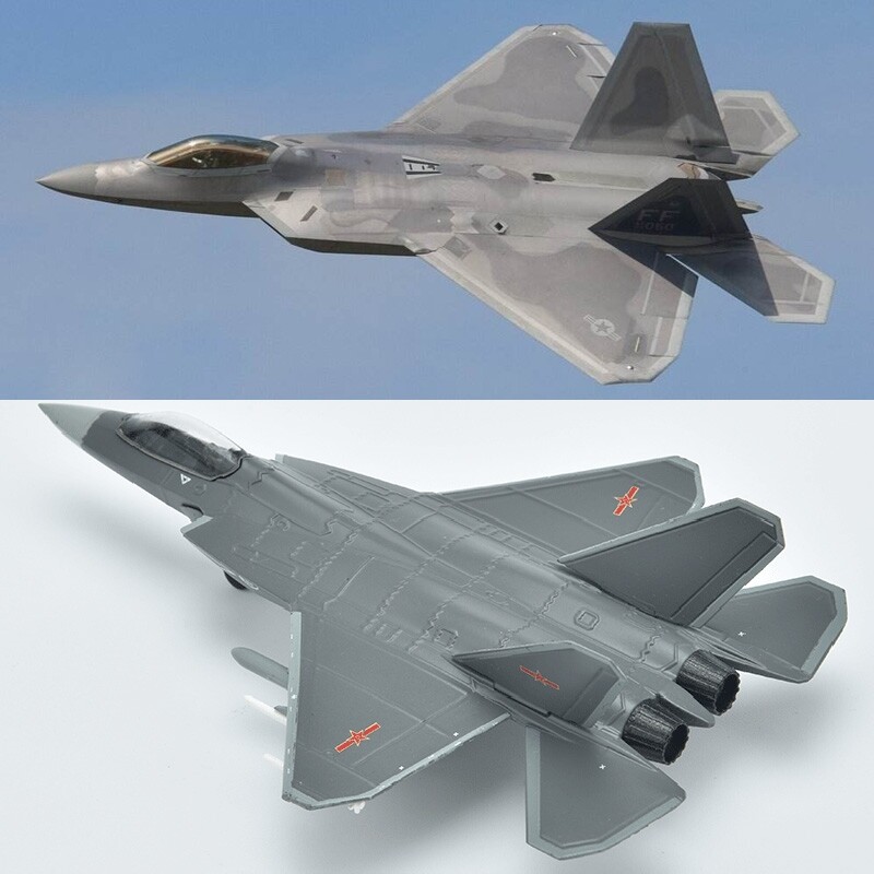 AF1 1:144 Alloy Diecast Military Model Chinese air force J-31 Gyrfalcon Fighter