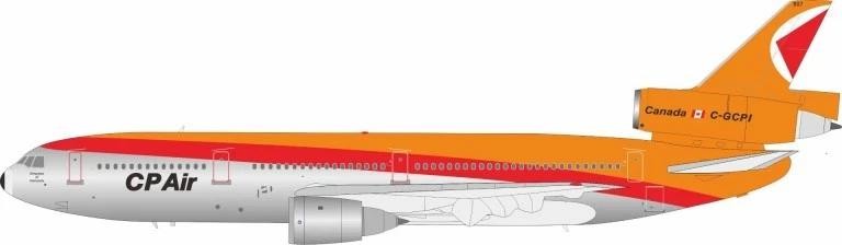 CP Air McDonnell Douglas DC-10-30 C-GCPI 1:200 Scale Inflight200 IF103CP0625P