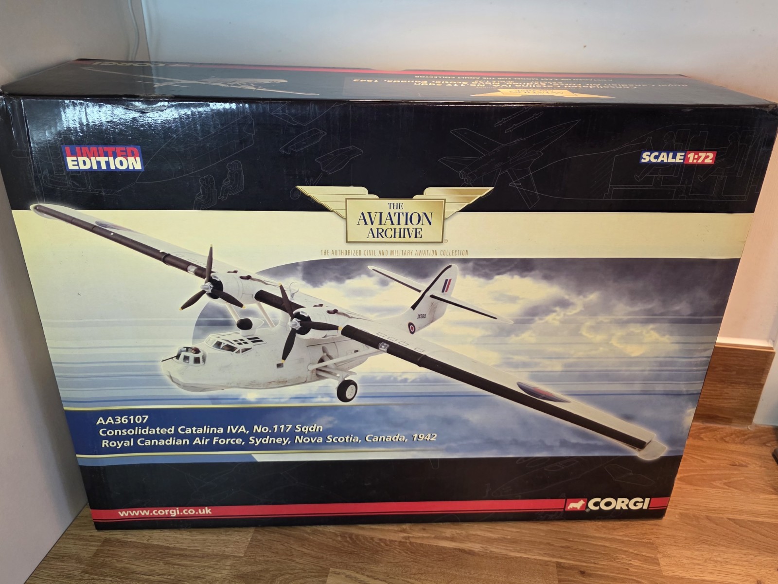 Corgi Catalina Flying boat PYB RCAF Canadian Air Force Aviation AA36107