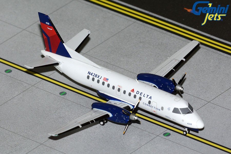 Delta Connection Saab 340B N428XJ G2DAL1340 Scale 1:200