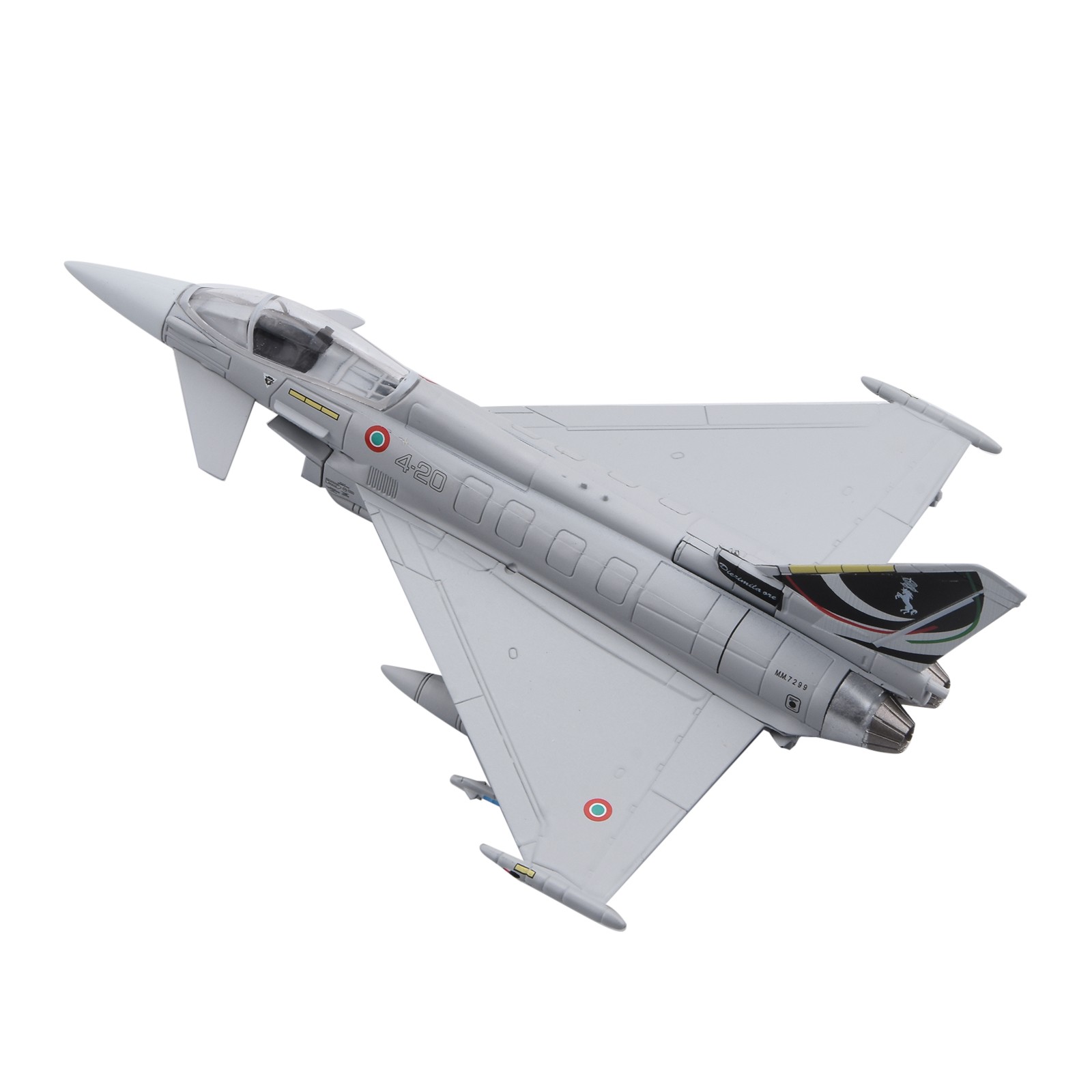 Eurofighter Typhoon EF-2000 1:100 Model 16cm Alloy Desktop Aircraft Collector