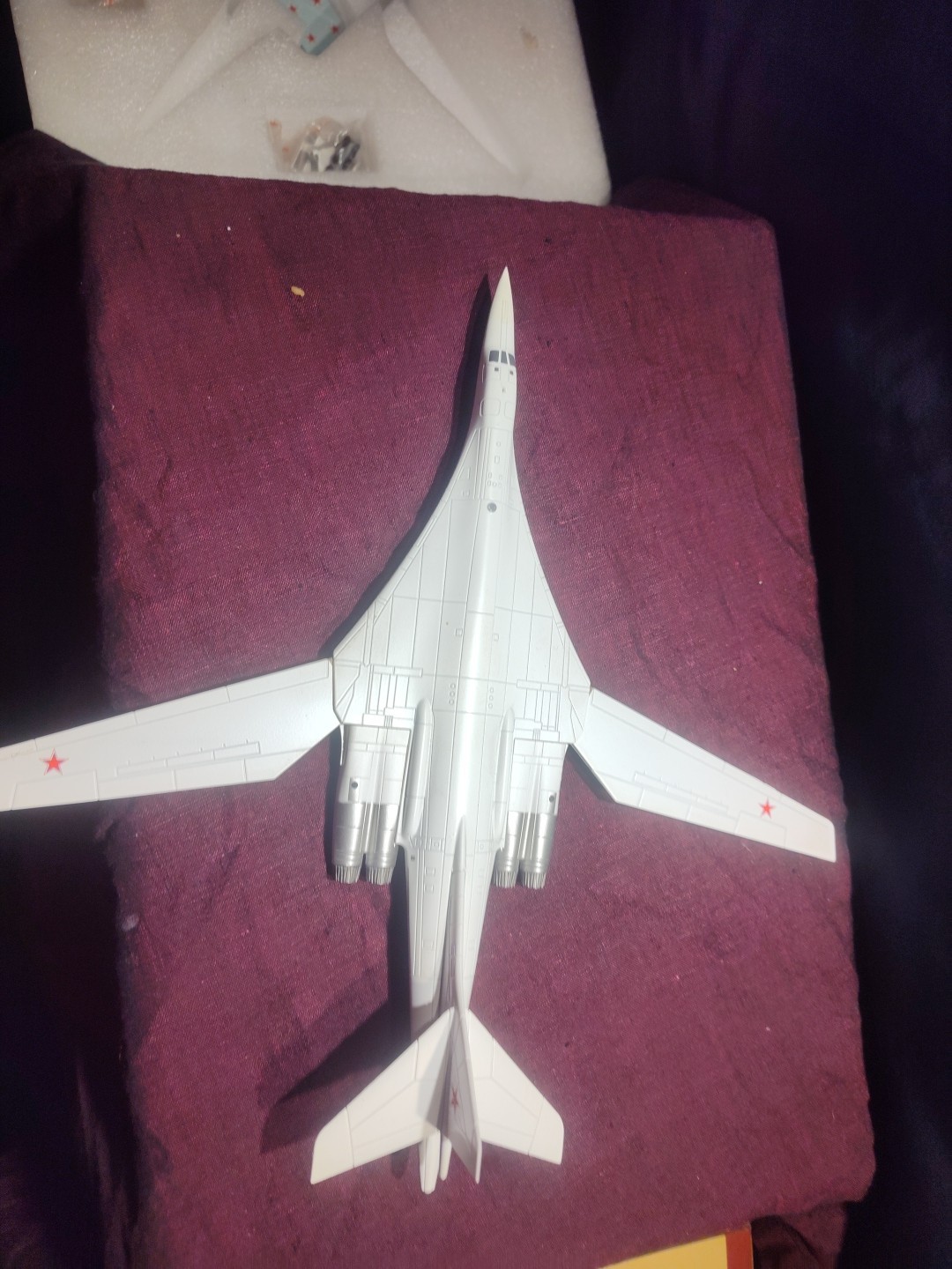 AMER USSR AIR FORCE Tupolev Tu-160 Blackjack Bomber 1/200 Diecast Model US SHIP