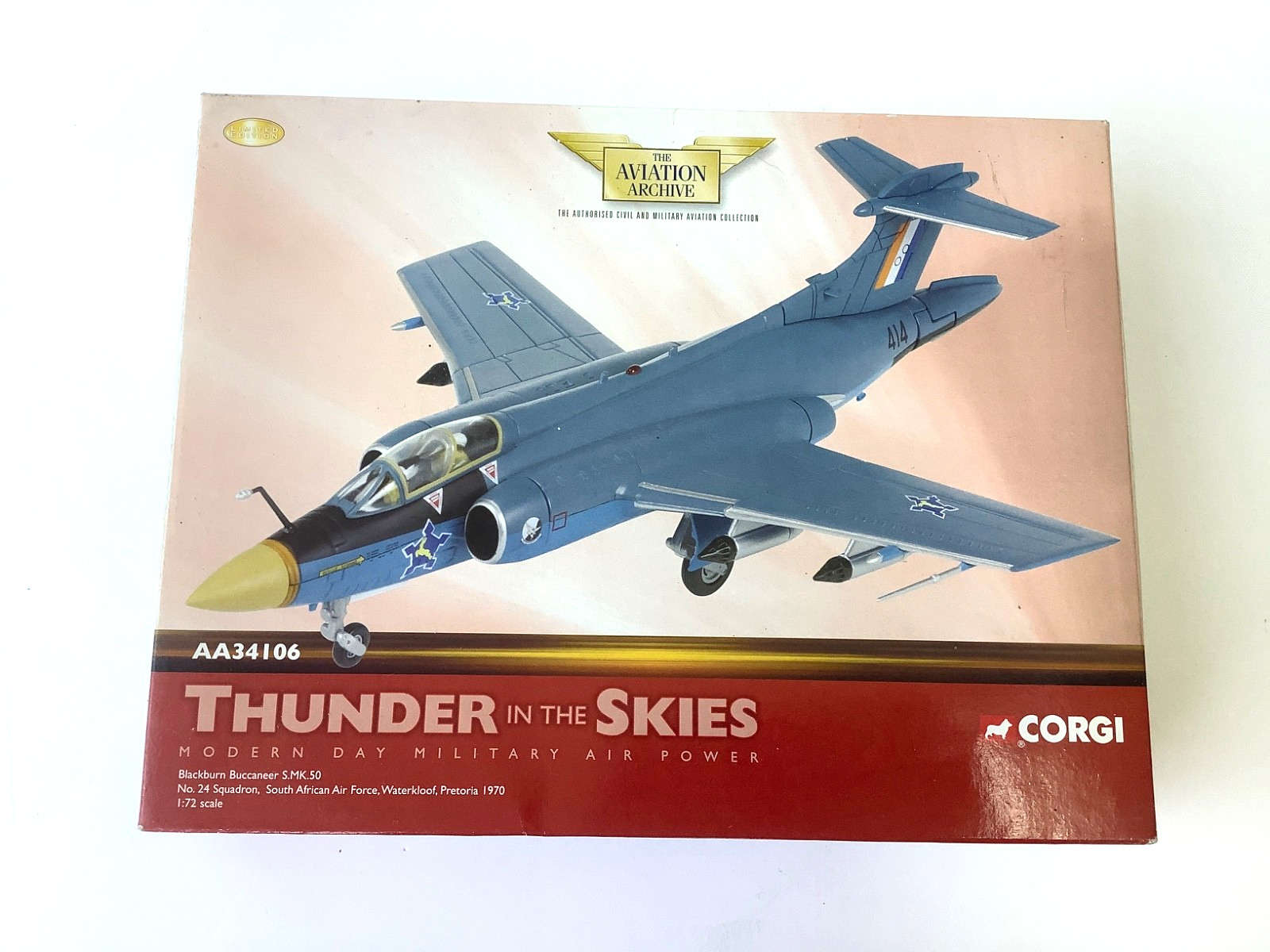 Corgi AA34106 1:72 Blackburn Buccaneer S.Mk.50 South African AF 414 SAAF *READ*