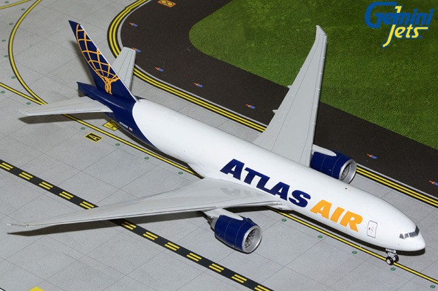 G2GTI1382 GeminiJets 777-200LRF 1/200 Model N703GT Atlas Air