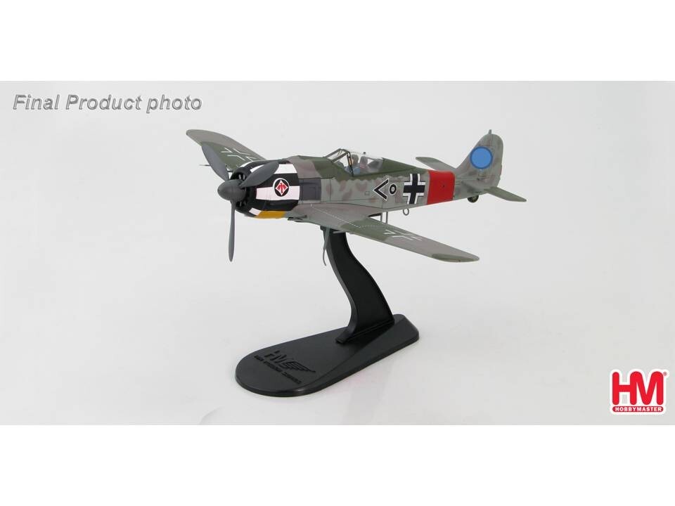 Hobby Master 1/72 HA7418 Focke-Wulf Fw 190A Luftwaffe I./JG 1, Wilhelm Krebs
