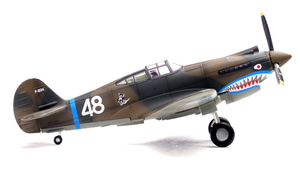 P-40 P-40B/C Warhawk “White 48” Flying Tigers – AVG 1/72 Scale Diecast Model