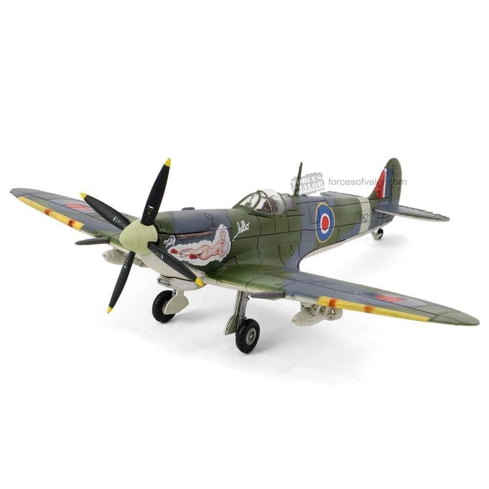 Forces of Valor 1:72 Spitfire Mk.IX MK210 “Tolly Hello” Guns Lundquist