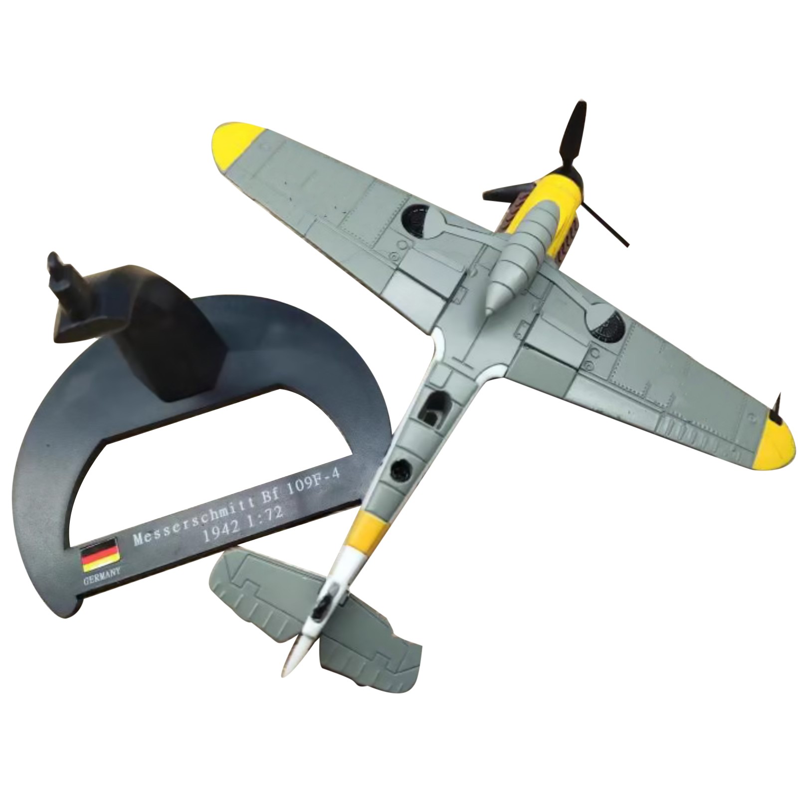 Alloy 1/72 Scale WWII Germany Messerschmitt Bf-109F-4 Fighter Model Collection