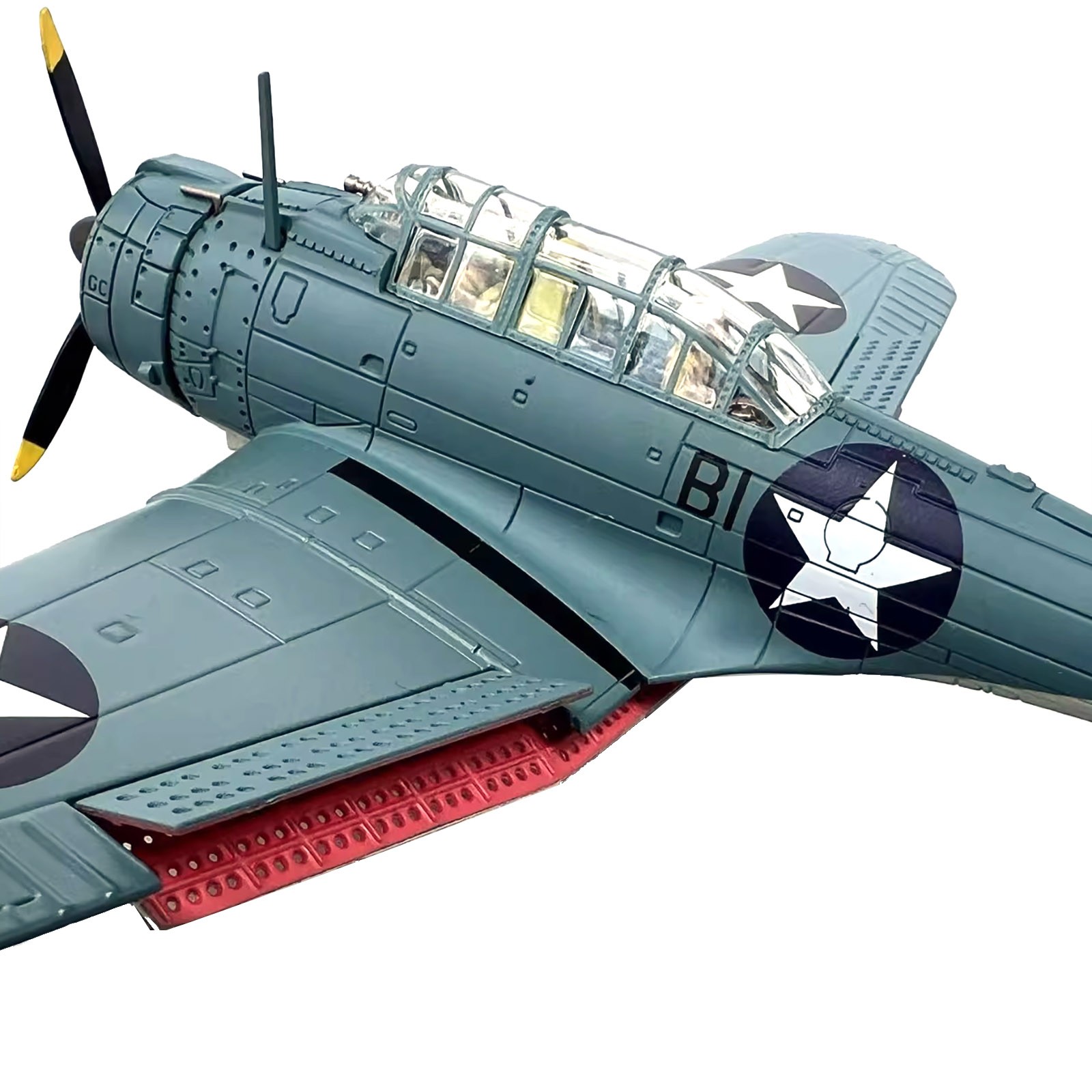 1/72 Scale WWII SBD Dauntless Dive Bomber Alloy Model Aircraft 14cm