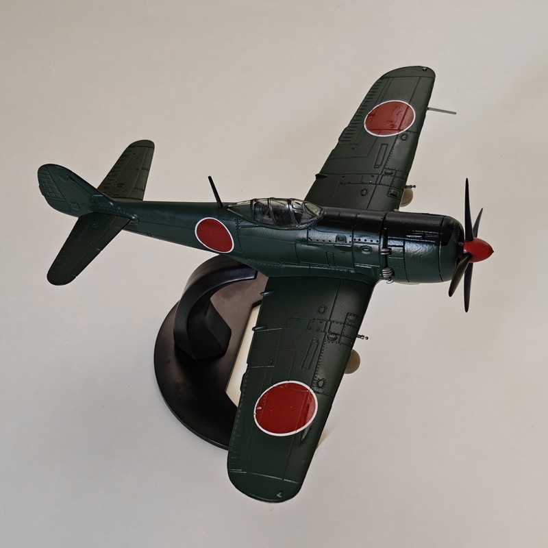 1:72 WWII Japan Kawasaki Ki-84 Hayate Fighter Model Diecast Military Collection