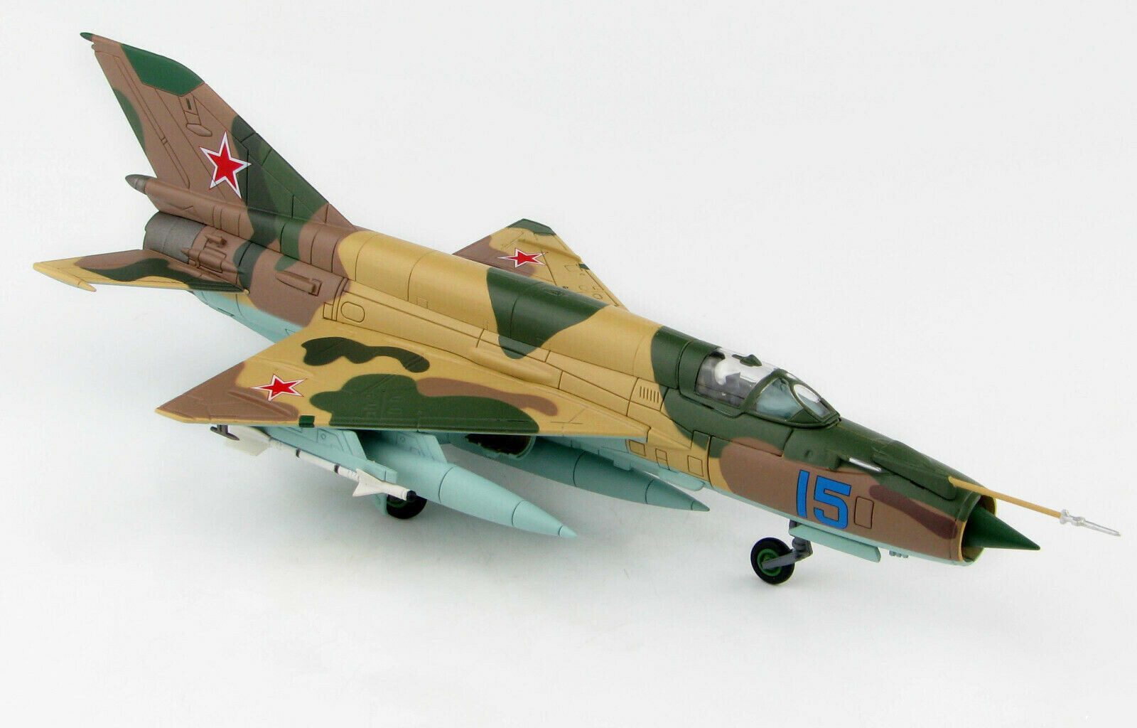 HA0194 1/72 MIG-21MT Fishbed Blue 15 Soviet AF Dolgoye Ledovo Russia 1970’s