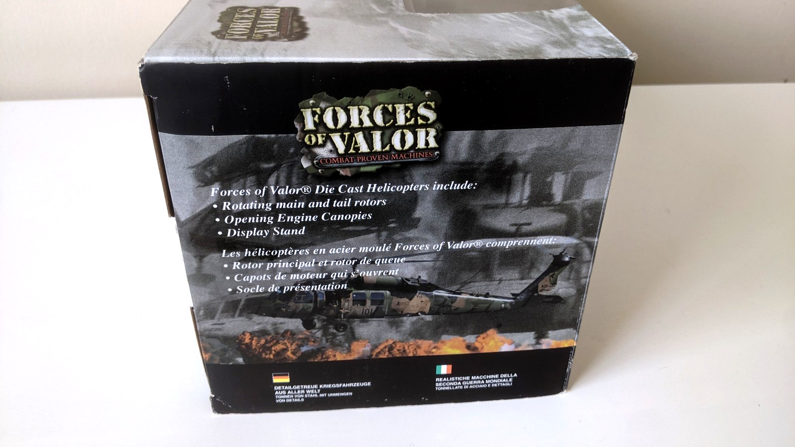 NEW Forces of Valor 1/48 AH-64 Apache Longbow Diecast Model Helicopter Iraq 2003