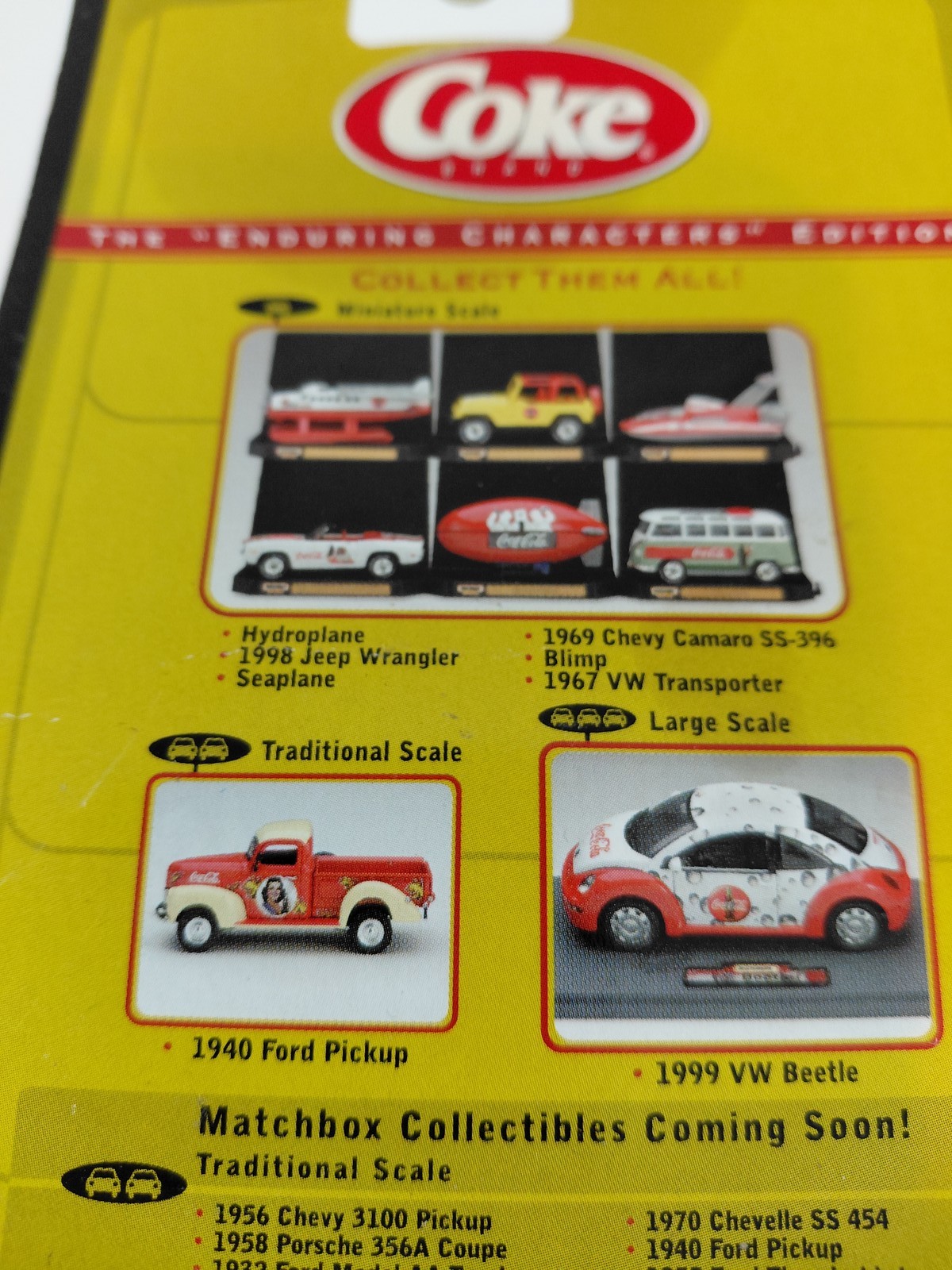 Matchbox Collectibles Coca-Cola Blimp “Enduring Characters” Edition Diecast 8+