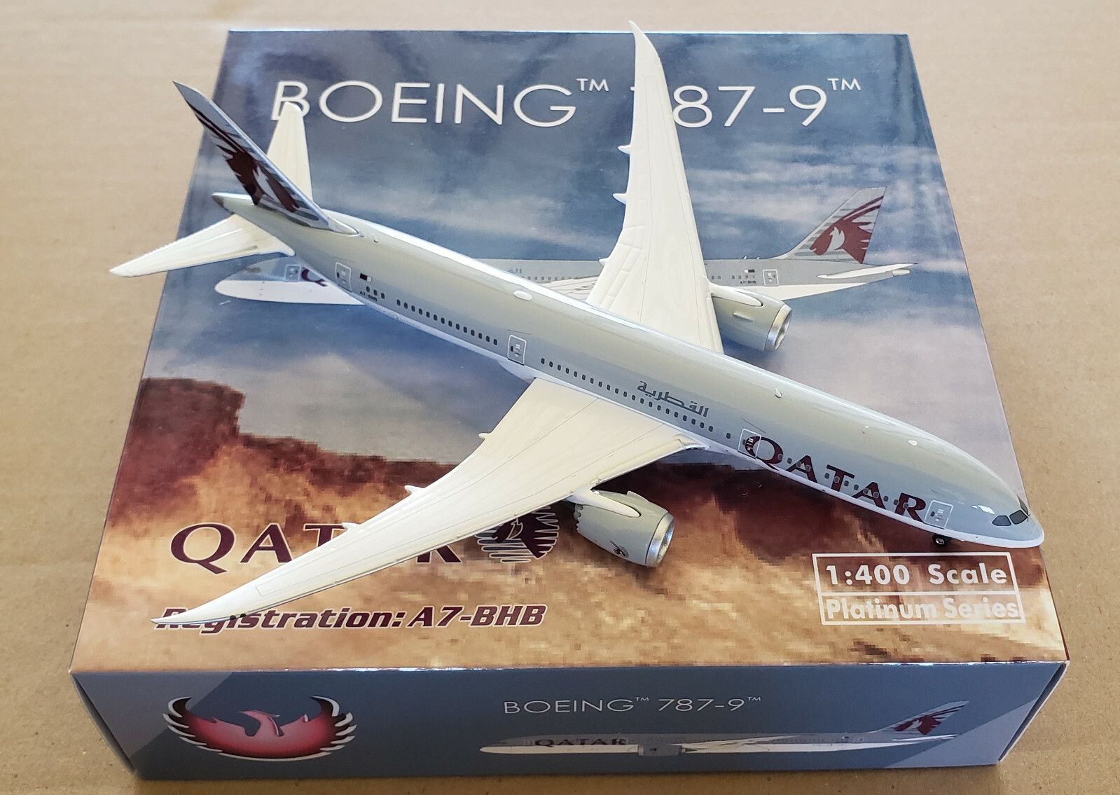 Phoenix 787-9 Qatar Airways A7-BHB in 1:400