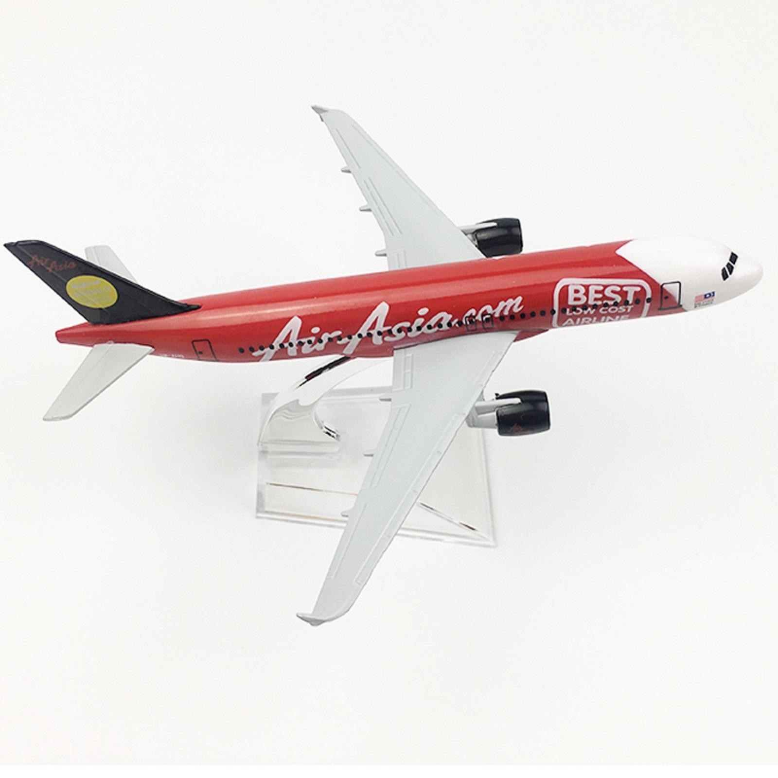 1/400 15cm Aircraft Asia 2007 A320 Alloy Plane Model Diecast Airplane Display