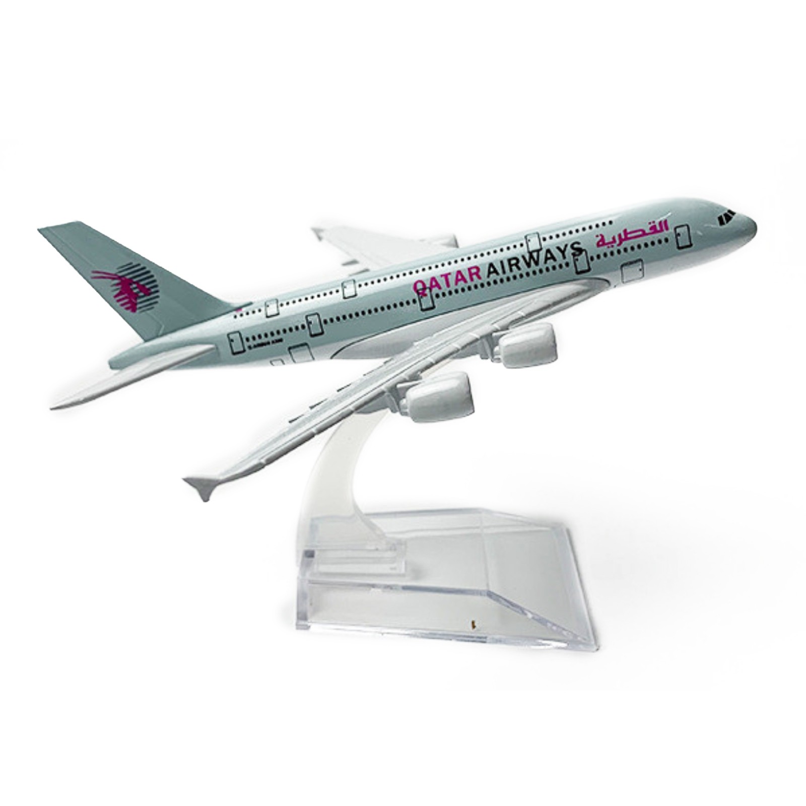1/400 16cm A380 Qatar Airways Plane Model Alloy Diecast Aircraft Collection Gift