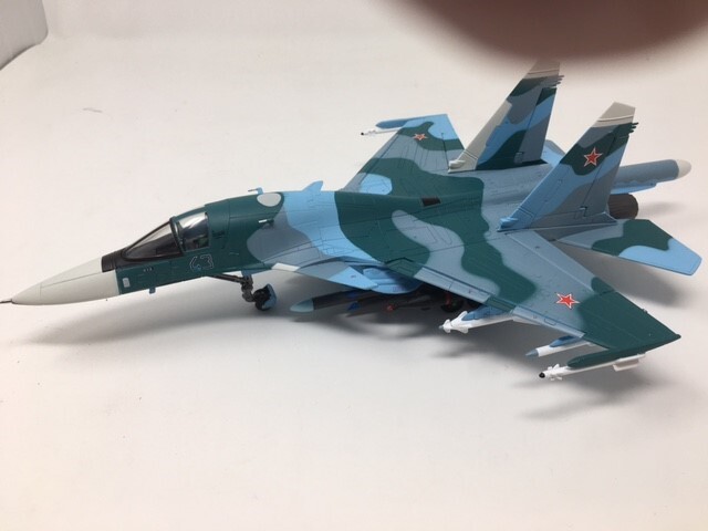 Terebo/Gaincorp 1:72 #8011 Sukhoi Su-34 Fullback Russian “Bort 43”
