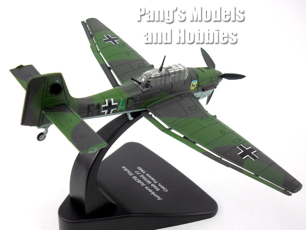 Junkers Ju-87 Stuka German Dive Bomber 1/72 Scale Diecast Metal Model – Oxford