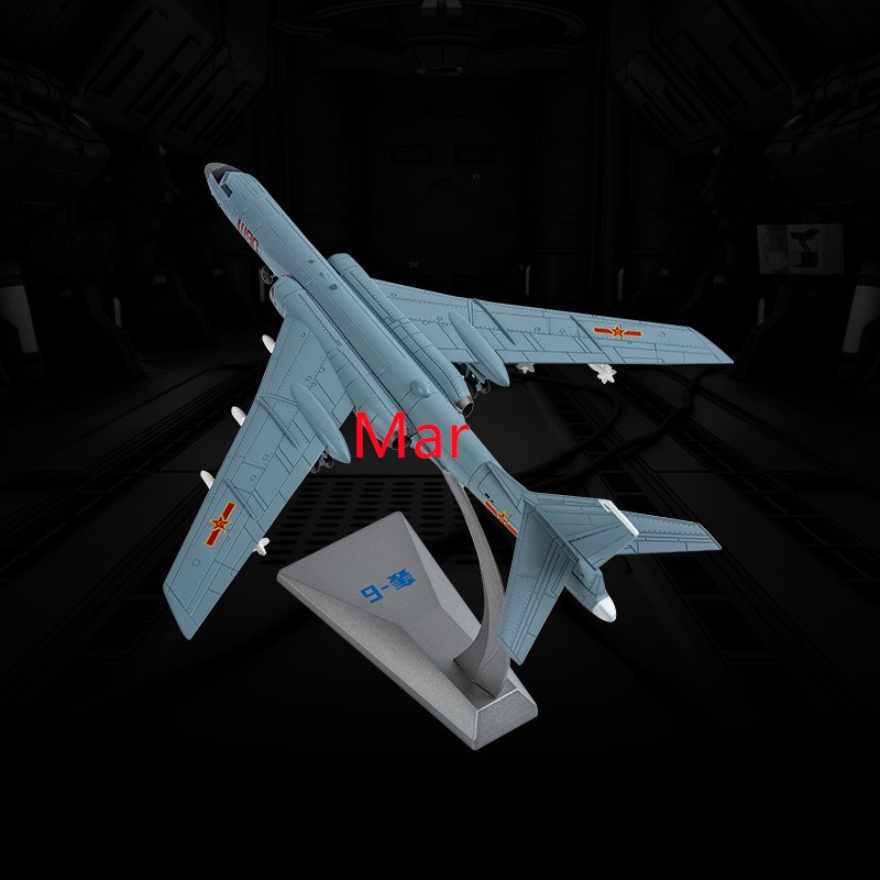 1:144 Scale H-6K Bomber Simulation Static Model Military Model Aircraft Model