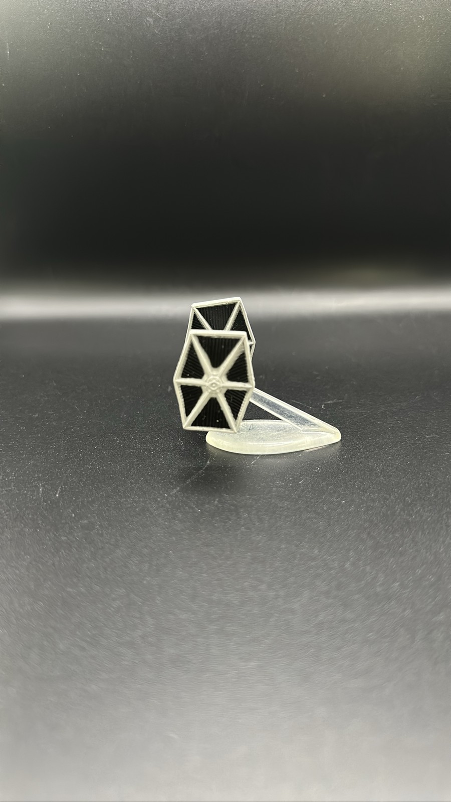 Star Wars Micro Machines TIE Fighter Galoob 1996 w/ Stand