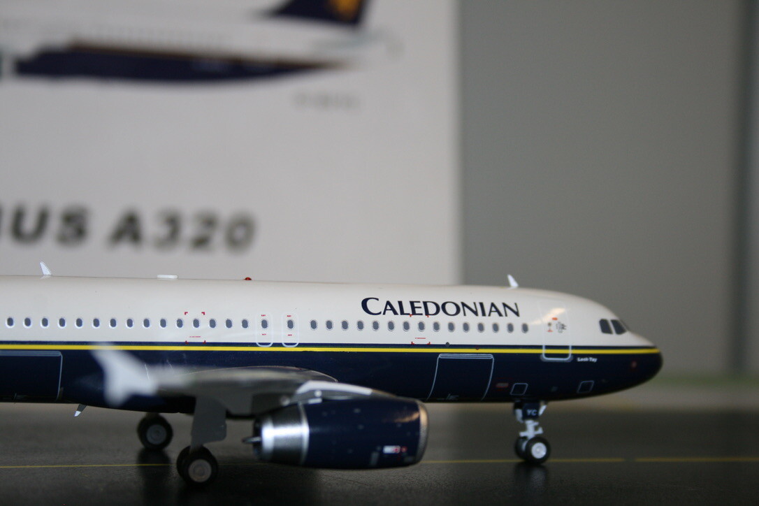 ARD200/Inflight200 1:200 Caledonian Airbus A320-200 G-BVYC (ARD2076) Model Plane