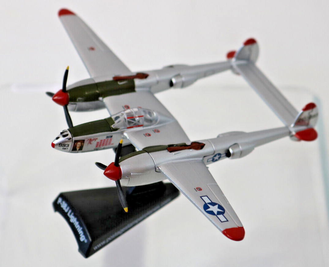 USAAF P-38J Lightning Lockheed Fighter 1:115 PS5362-3 Daron Same Day Shipping
