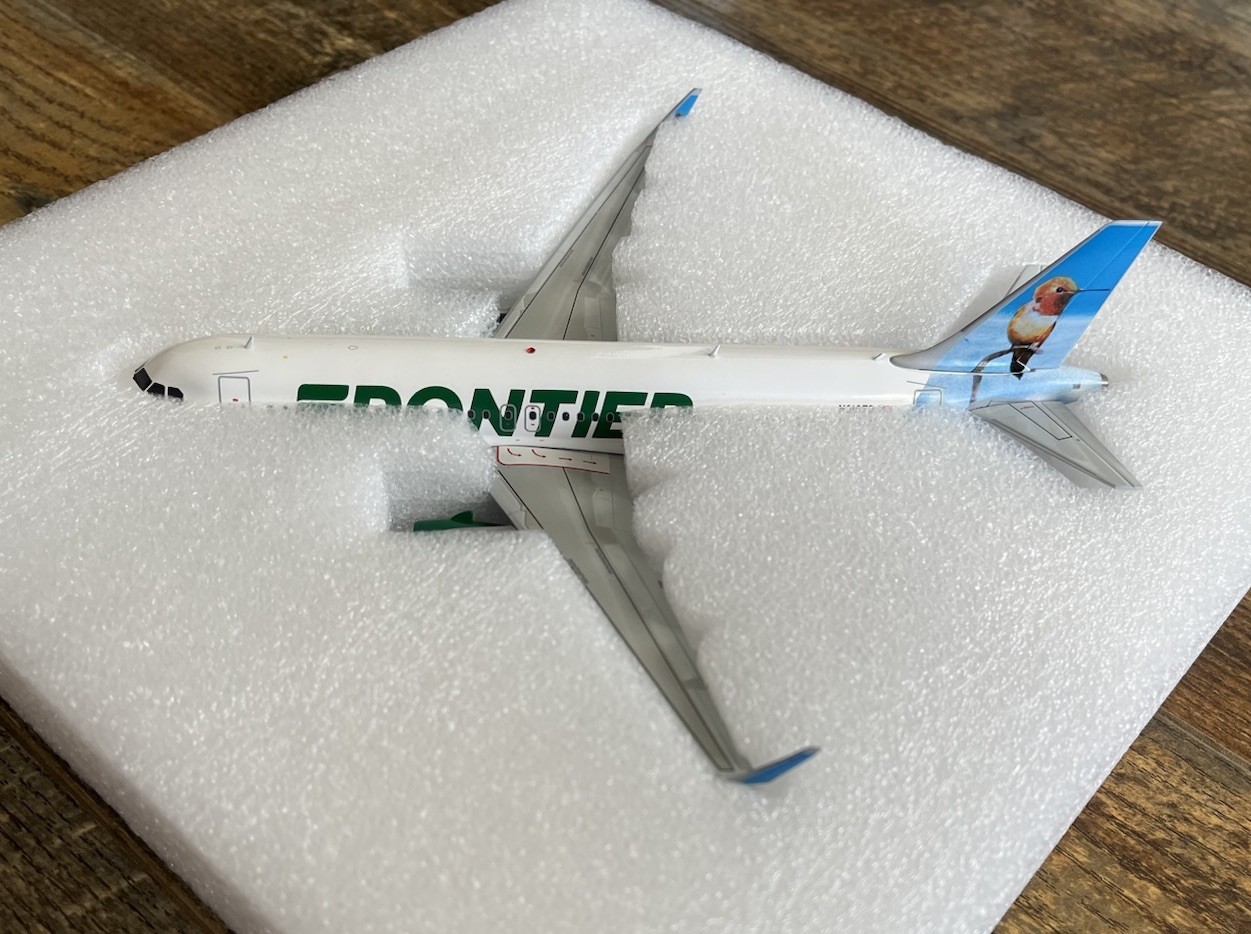 NEW GEMINI JETS 1:200 scale FRONTIER AIRLINES AIRBUS A320neo G2FFT897 N318FR🛫✈️