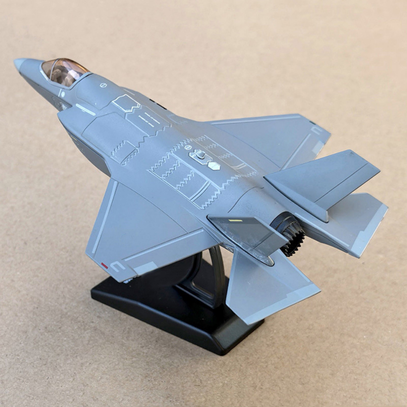F-35B Jet Model 1:100 Scale United States Marine Corps Aircraft Replica Stand