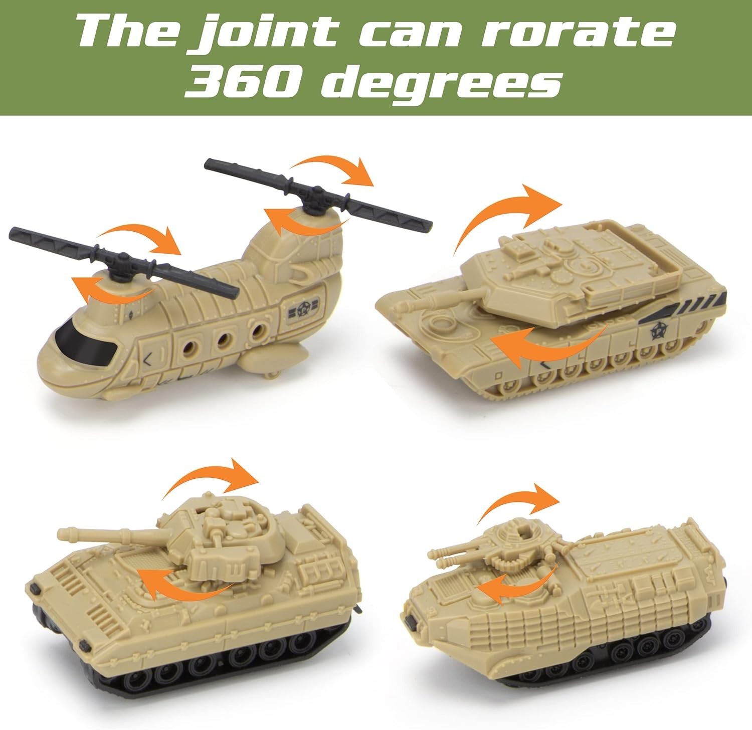 Military Airplane Toy Set with 10 Soldiers & 8 Vehicles – Perfect Birthday Gift
