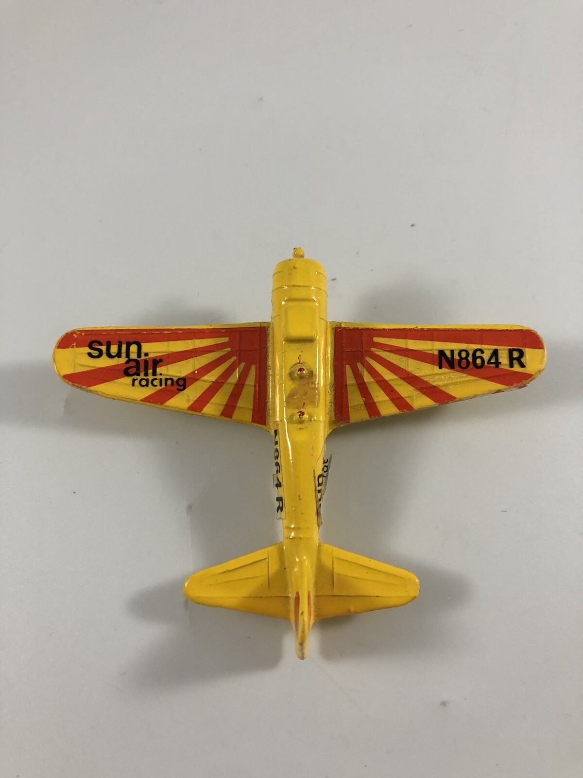 Zylmax Zero Sun Air Racing Die Cast Plane A114 N864R Hong Kong F73