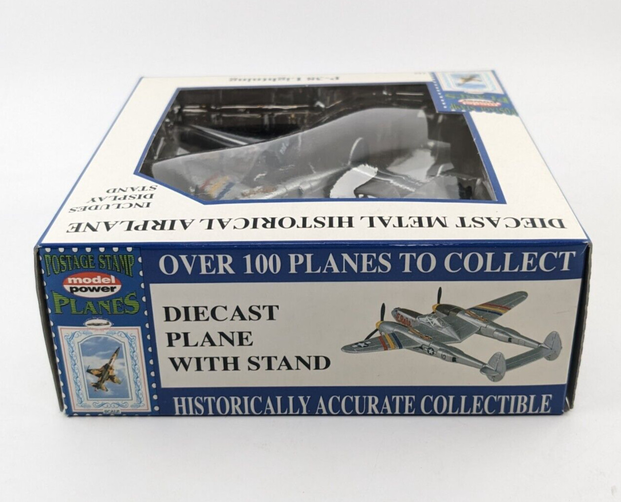Model Power Postage Stamp Planes 1:115 P-38 Lightning WWII USAF Fighter 5362-1