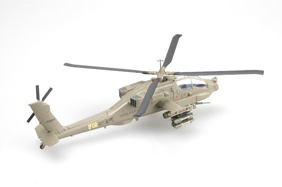 Easy Model 1/72 US Army AH-64A Apache 2-227,Head Hunters IFOR,Bosnia,1996 #37025