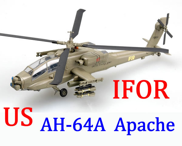 Easy Model 1/72 US Army AH-64A Apache 2-227,Head Hunters IFOR,Bosnia,1996 #37025