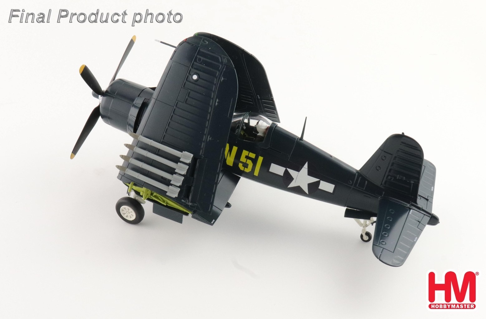 Hobby Master 1/48 F4U-4 Corsair F4U-4 Corsair N51 John Glenn VMF-155 1945 HA8227