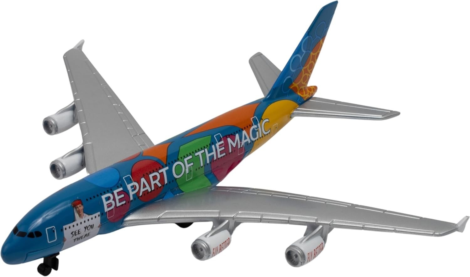 Vibrant Emirates Airlines A380 Collectible Airplane – A Dream for Young Aviators