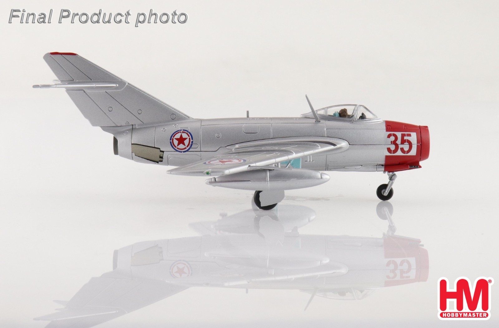 Hobby Master HA2428, MIG-15bis Red 35, Chinese People’s Volunteers AF, 1:72