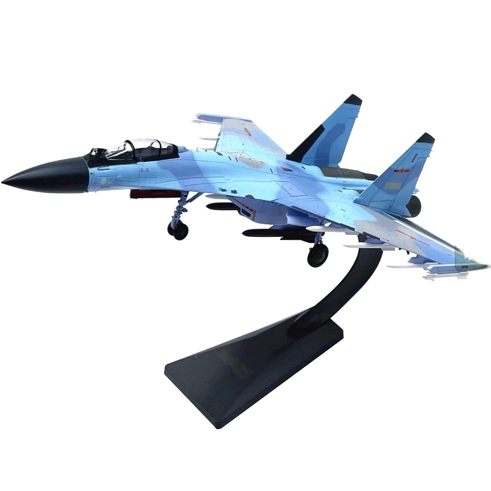 New 1/72 Scale 30.2cm Diecast Alloy Russia Su-35 Super Flanker Fighter Model
