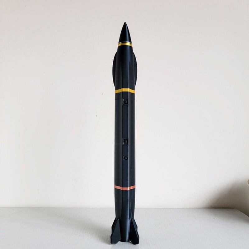 1:10 USAF Lockheed Martin MAKO Hypersonic Missile 30cm 3D Printed Military Model